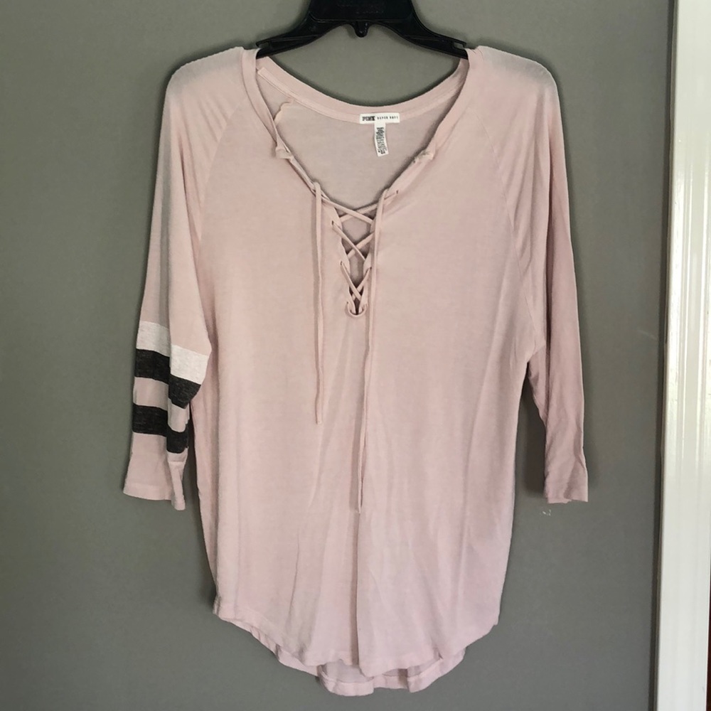 PINK VS, XS, super soft 3/4 sleeve top